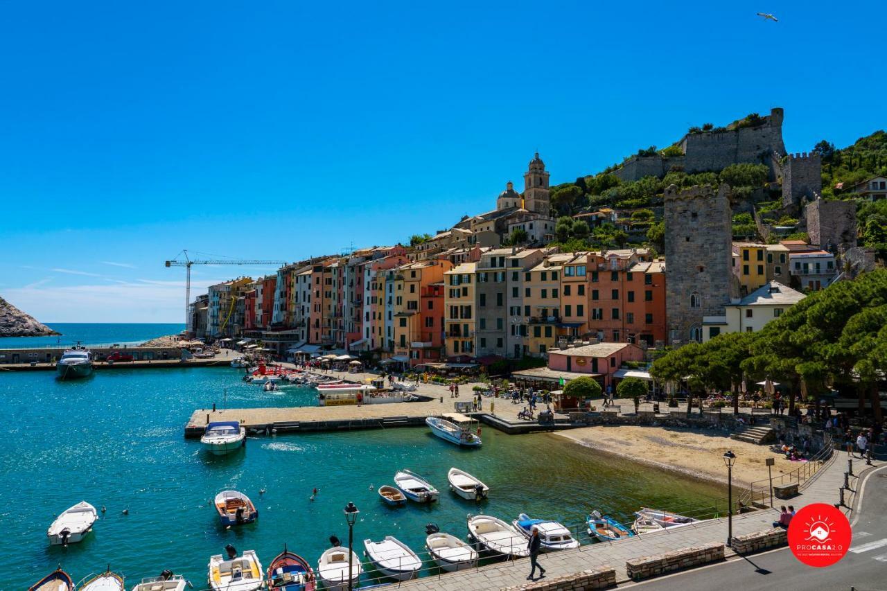 La Casa Dagli Occhi Blu Lägenhet Porto Venere Exteriör bild