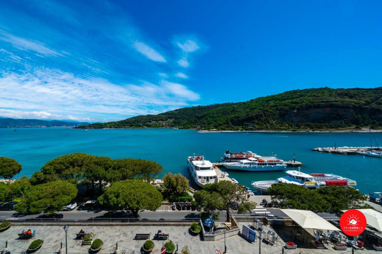 La Casa Dagli Occhi Blu Lägenhet Porto Venere Exteriör bild